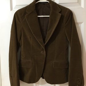 Theory velvet light brown Jacket